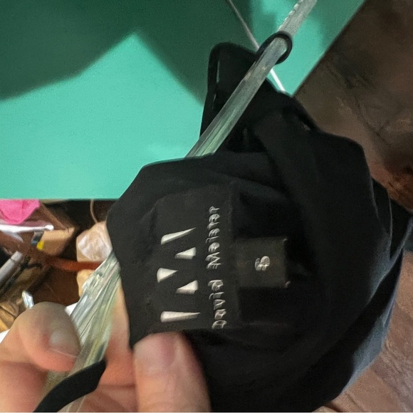 David Meister Black Halter Dress - Picture 3 of 3